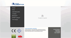 Desktop Screenshot of joutsenonelementti.fi